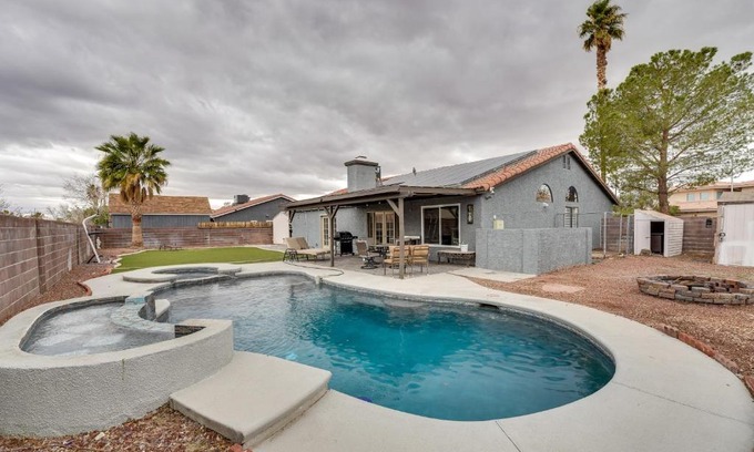 Las Vegas House | Las Vegas Vacation Rental with Pool - Pet Friendly!