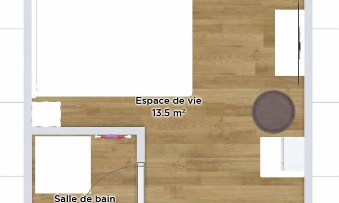 Mulhouse Apartment | * Le 09 *Joli studio neuf, tout équipé Mulhouse centre