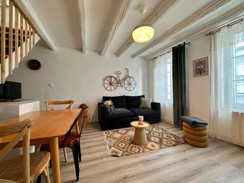 Saint-Pierre - Rene II - Bonsecours Apartment | Le Bohème - Duplex - 2 à 4 personnes - Proche Gare