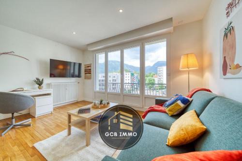 Quartier Exposition-Bajatiere Apartment | Le Clemenceau - Stade des alpes - Parking Gratuit