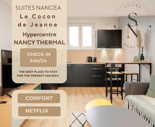 Haussonville-Blandan-Mon Desert-Saurupt Apartment | Le Cocon de Jeanne - Nancy Thermal - 2 Pers