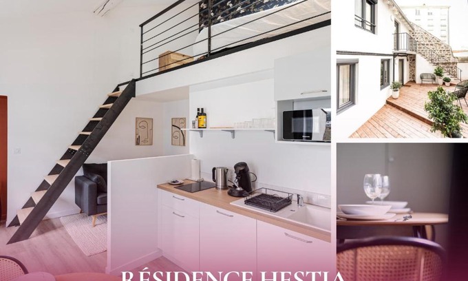 Saint-Roch - Badouillere - Chavanelle Apartment | Le cocon stéphanois - Résidence Hestia