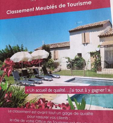 Cavaillon House | Le Faré Tchanqué gite 2 ch piscine parking wifi gratuit