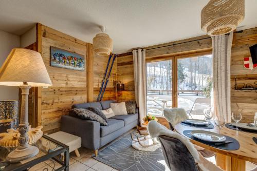 Flumet Apartment | Le Flocon de Neige - Appt cosy avec terrasse