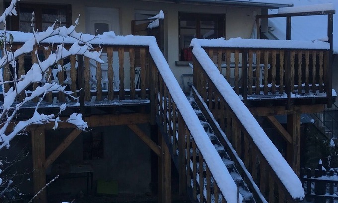 Saint-Leger-les-Melezes House | Le gîte du RigouD, 50 m from the slopes, sleeps 4, south-facing terrace