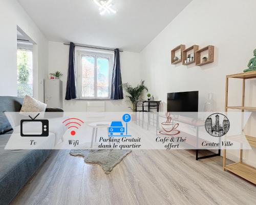 Mulhouse Apartment | Le K - Mulhouse Centre
