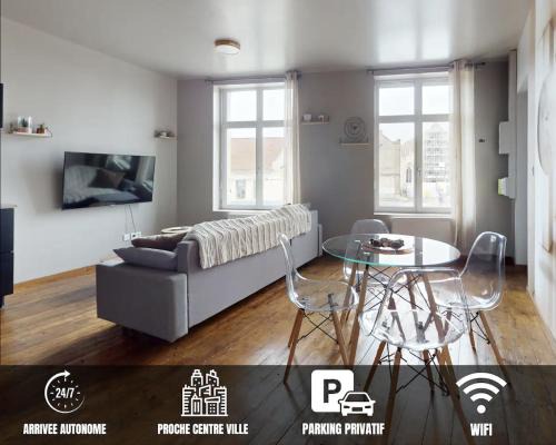 Saint-Omer Apartment | Le Nid Cosy - T2 - Parking Privé