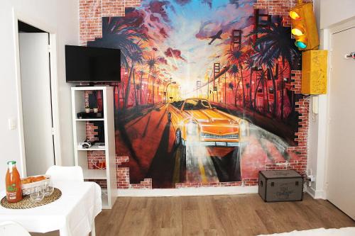 Saint-Helier Apartment | Le "Petit Californie" Studio proche Gare