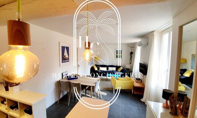 Giens Apartment | Le Petit Moulin - Giens - CLiM/WiFi/Parking