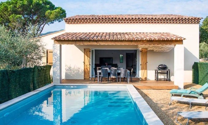 Preconil Villa | Le Plan de la Tour - Air-conditioned villa for 6 people with private pool