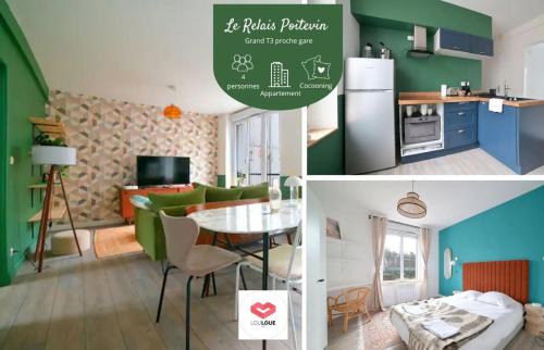 Poitiers Apartment | Le Relais Poitevin - Grand T3 proche gare
