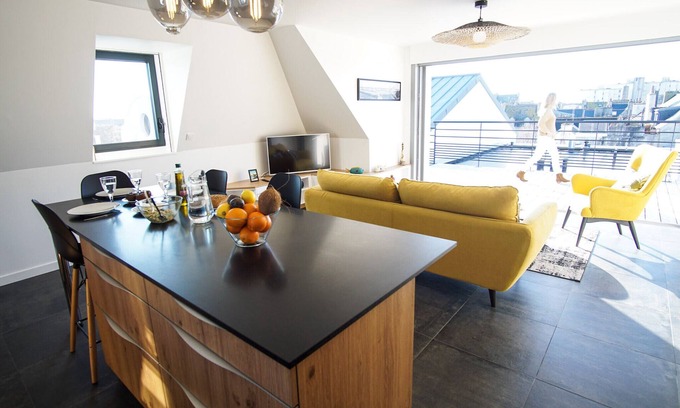 Concarneau Apartment | -LE ROOF- SUBLIME ROOFTOP CONCARNEAU HYPER CENTRE