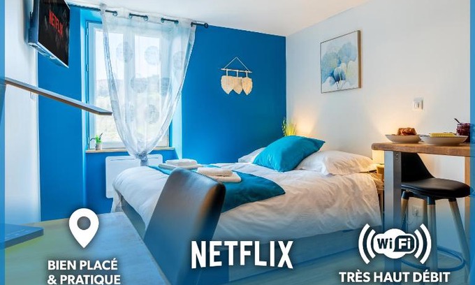 Banassac Apartment | Le Roqueprins - Netflix/Wi-Fi Fibre/Terrasse