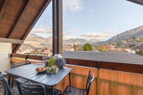 Saint-Jorioz Apartment | Le Tournette - Appt 1 chambre, balcon vue montagne