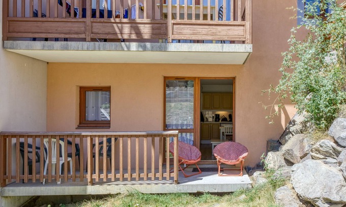 Valmeinier Apartment | Le Val 1800 - Appartement avec Terrasse