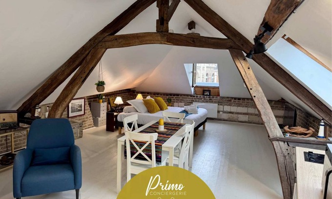 Centre Ville Apartment | Le Vitrail - Cathedrale, Centre, Charme