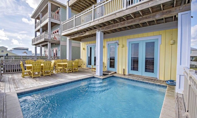 Gulf Shores House | Lemonshello BeachFront, Hot tub, Heated Pool, 8 bedrooms