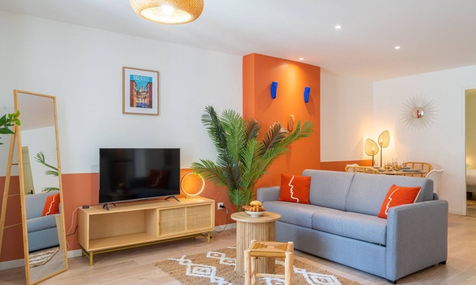 Hotel-de-Ville Apartment | Les 3 Cigales - Bel appartement proche vieux port