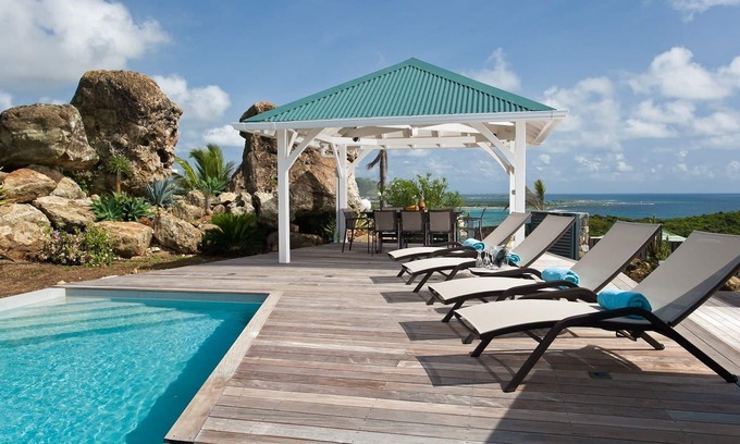 Oyster Pond Villa | Les Alizés, magnificent villa with breathtaking view