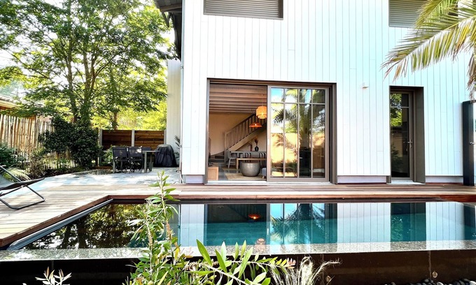 Cazaux Villa | Les Cocons du Bassin - La Villa du Lac - Plage 5min à Vélo