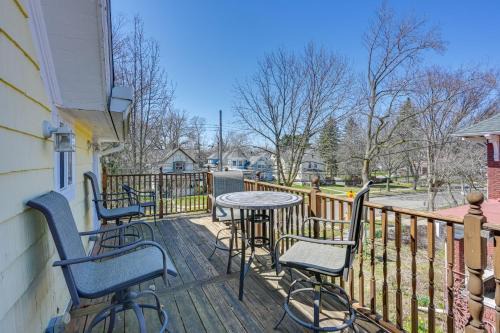 Downtown House | Less Than 1 Mi to Old Town Lansing Home with Furnished Deck