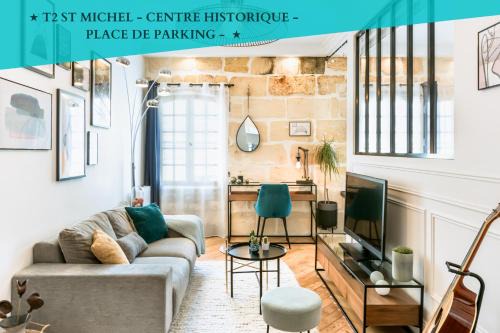 Saint-Michel Apartment | Life&Travel - T2 avec Parking - Centre Historique