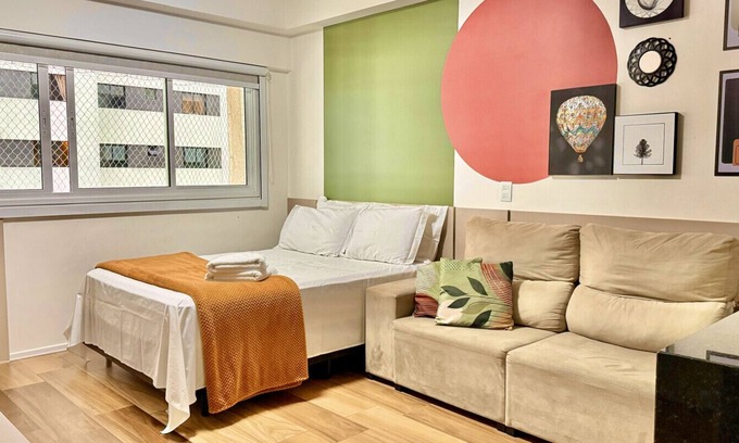 Matriz Apartment | Lifespace Curitiba - Studio for up to 4 people