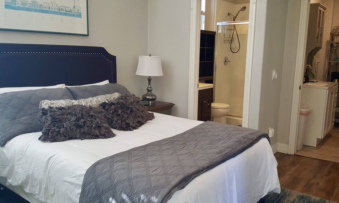 Bressi Ranch Apartment | Light & Bright Business Traveler Delight w/mini Kitchenette