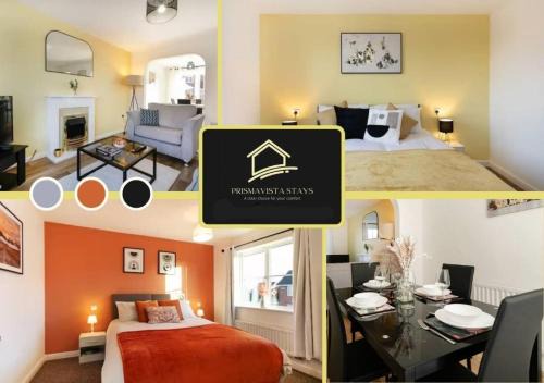 Lincoln House | Lincoln Spacious Accommodation Sleeps 6 Free Wi-Fi TV Free Parking Long Term Stay