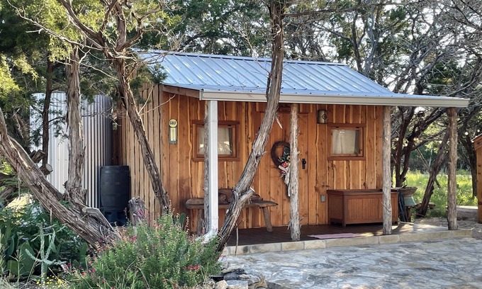 Blanco Cabin | Little Blanco Cabin Hill Country Hideaway