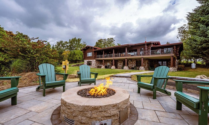 Little Falls Cabin | Little Falls Lodge - Adirondack Escape w/Hot Tub and Custom Fire Pit