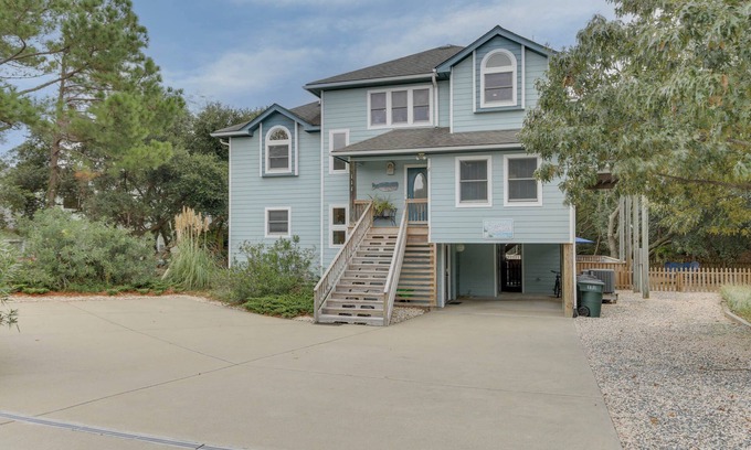 Kitty Hawk House | LOCATION, privacy, spaciousness! Be on the beach instead of sitting in traffic!