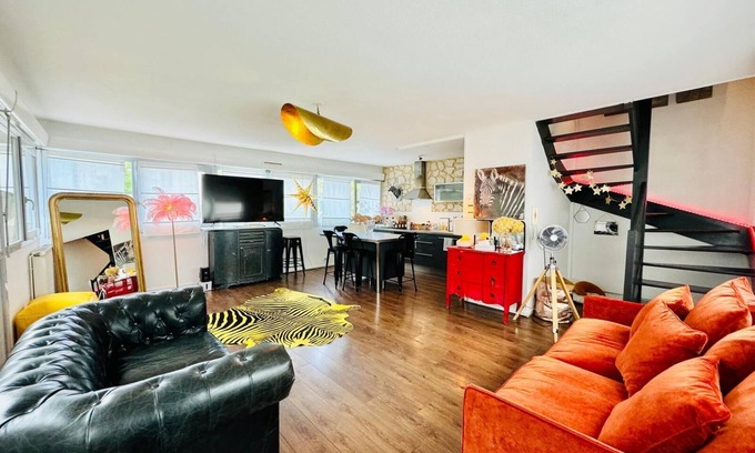 Grand Parc-Paul Doumer House | Loft 130m2 dining room 40 m2+rootoop+patio breakfast dep 13H PKG