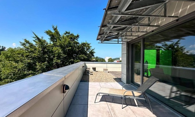 Schorndorf Apartment | LOFT for two - with a view, terraces and sauna