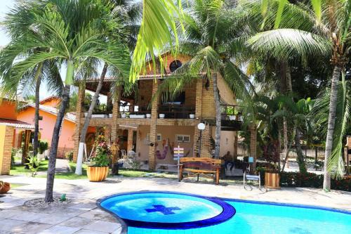 Aquiraz Apartment | Loft Rústico com Piscina e Churrasqueira