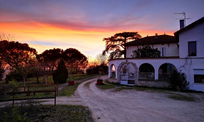 Courrensan House | Lots of charm for this house 3 ears, brand new, with its unparalleled panoramic view