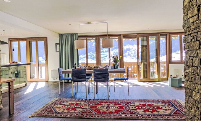 Grindelwald Apartment | Lovely apartment for 4 people with WIFI, TV and balcony