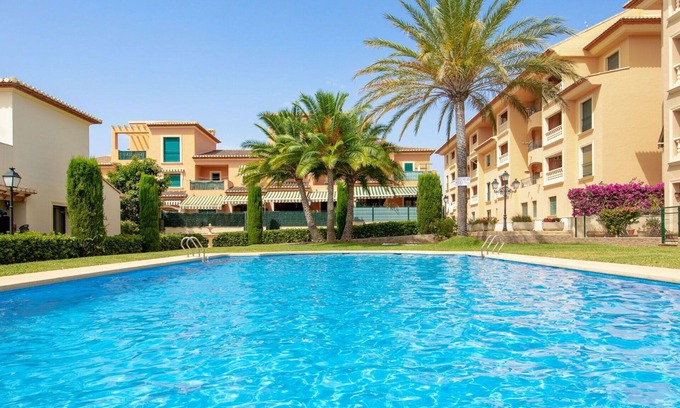Aduanas Apartment | Lovely apartment for 6 people with pool, A/C, TV and balcony