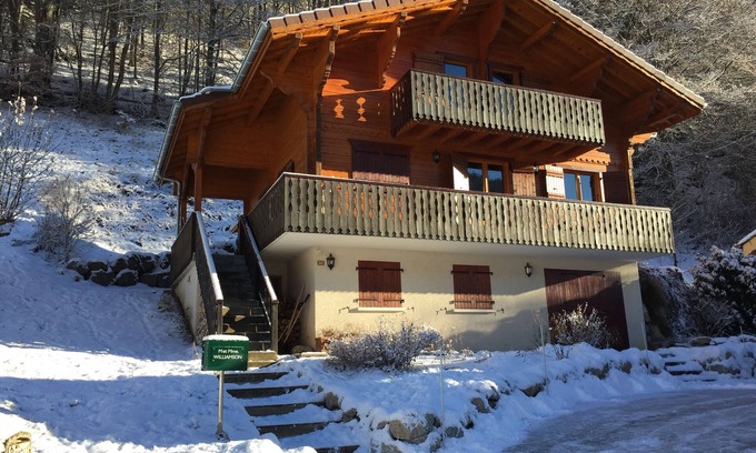 Saint-Jean-dʼAulps Ski Chalet | Lovely South facing chalet , pretty hamlet of Bas ThexnSt Jean D'Aulps 74430