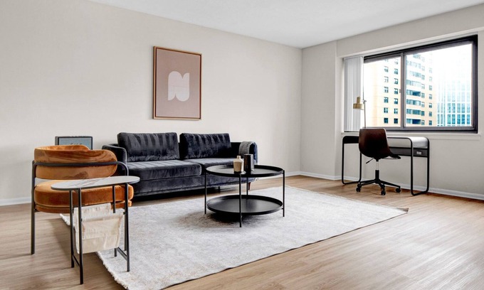 West End Apartment | Lovely Spacious Beacon Hill 1BR w/Views, Gym by Blueground