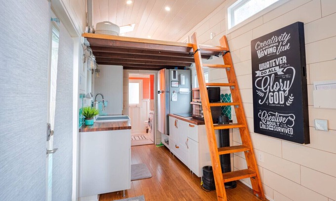 San Luis Obispo House | Lovely Tiny House Nestled in the Eucalyptus trees