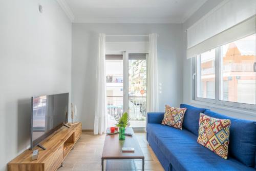 Petralona Apartment | Luminous & Radiant 2BR Apt 4' to Petralona Metro