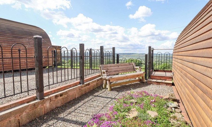 Snailbeach Cottage | LUNA HOLIDAY POD, pet friendly, with a garden in Shrewsbury