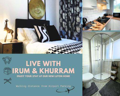 Luton Bed & Breakfast | Luton Airport House, Opposite airport staff parking