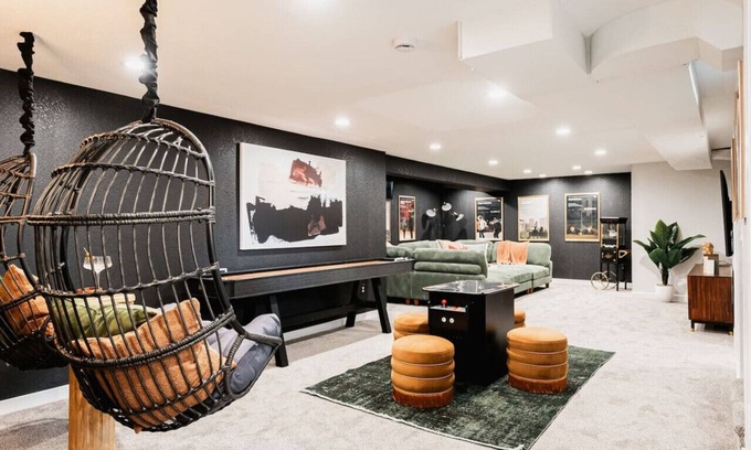 Allendale Area House | LUX Home | HotTub, Movie Room, Firepit, 15m to DEN