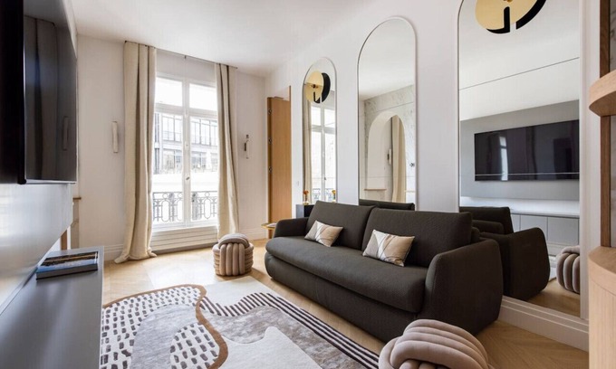 Quartier de la Plaine-de-Monceaux Apartment | Luxueuse Suite # 2 Chambres # Wagram # Paris 17