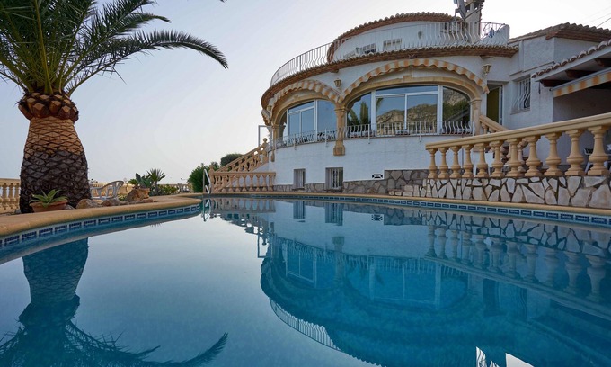 Denia Ski Chalet | Luxurious 3 bedroom villa with stunning panoramic views in Denia