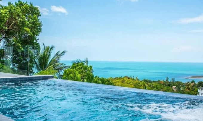 Maret Villa | Luxurious 3-bedroom villa in Koh Samui with infinity pool, sea views, and WiFi, near Lamai Beach