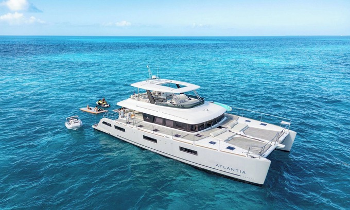 Key West Boat Rental | Luxurious "Atlantia" 2020 6-bedrooms 64ft yacht with full time crew