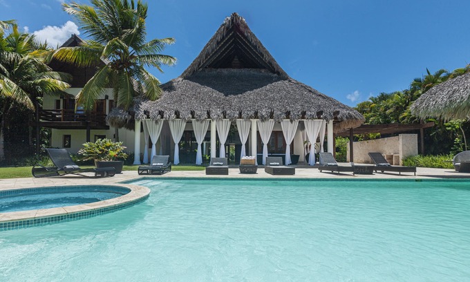 Punta Cana Villa | Luxurious Exotic Villa Palapa Arrecife Beach and Golf Club